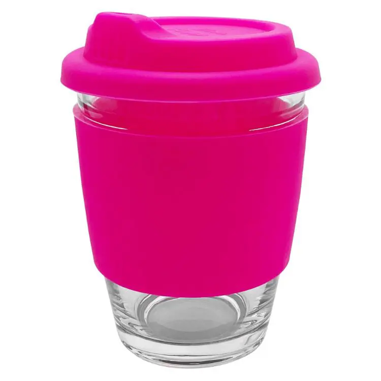 Picture of Carlo Glass Coffee Cup – Silicone