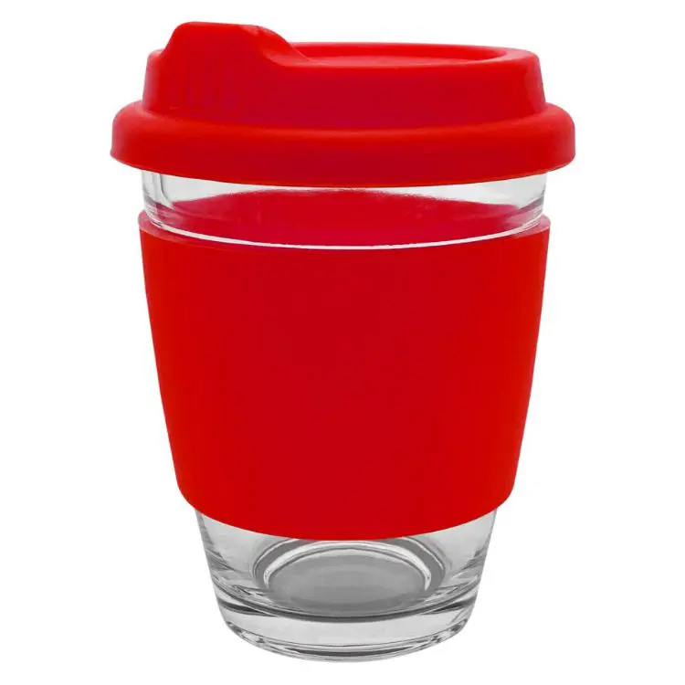 Picture of Carlo Glass Coffee Cup – Silicone