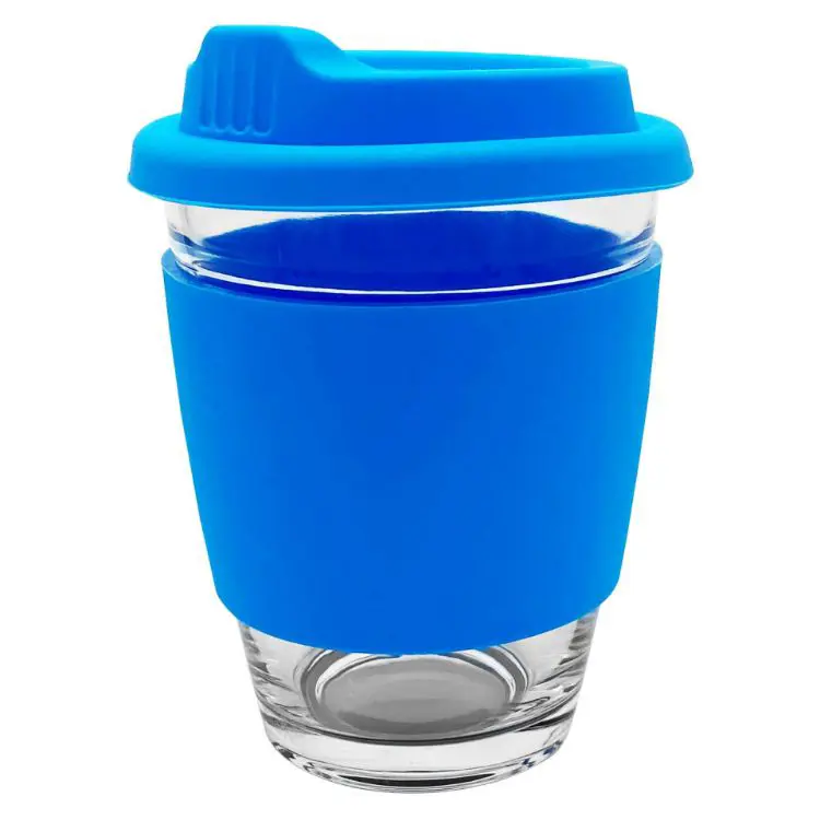 Picture of Carlo Glass Coffee Cup – Silicone