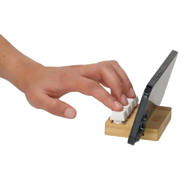 Picture of Bamboo Stand Keyboard Stress Reliever