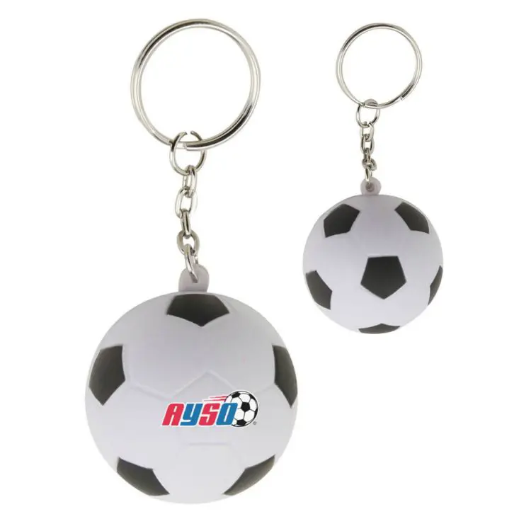 Picture of Stress Soccer Ball Key Ring
