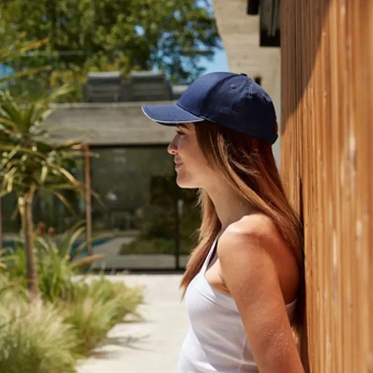 Picture of Const 6 Panel Cotton Sandwich Cap