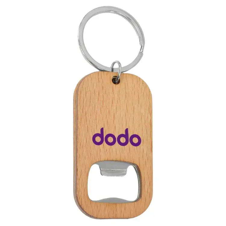 Picture of Bamboo Bar Bottle Opener Key Ring