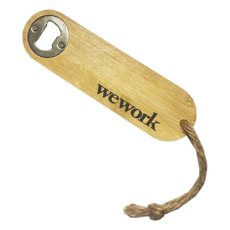 Picture of Texas Bamboo Bottle Opener