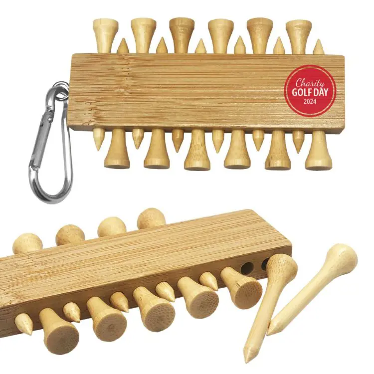 Picture of Bamboo Golf Tee Set