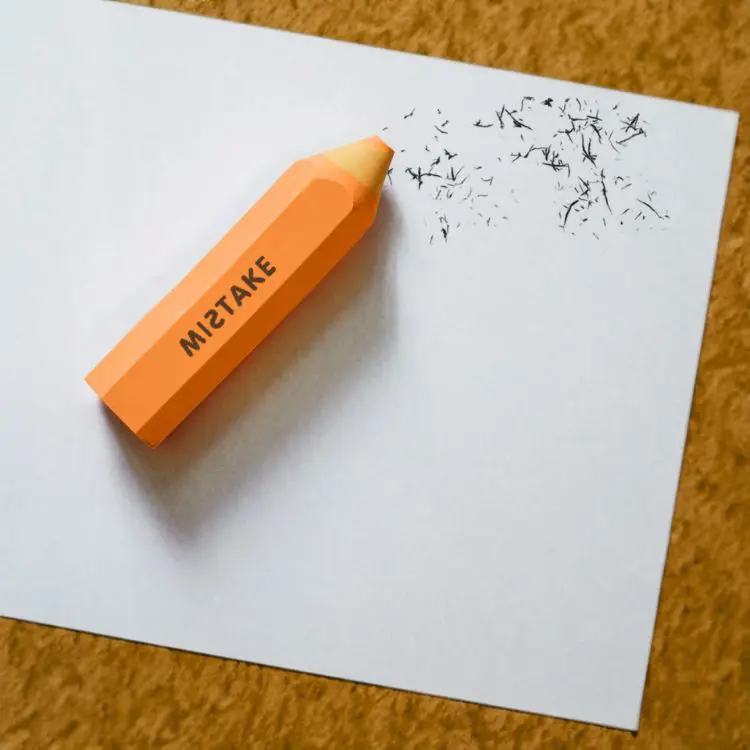 Picture of Pencil Shaped Rubber Eraser