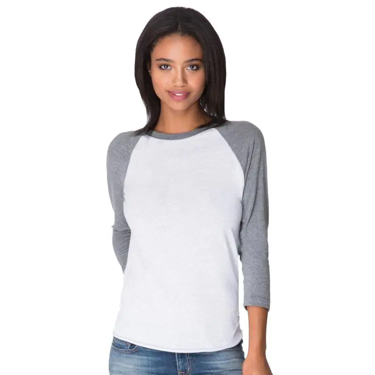 Picture of Unisex Tri-Blend 3/4 Raglan