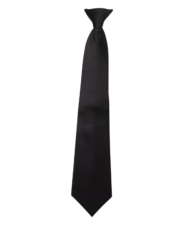 Picture of JB's Clip On Tie (5 Pack) Black
