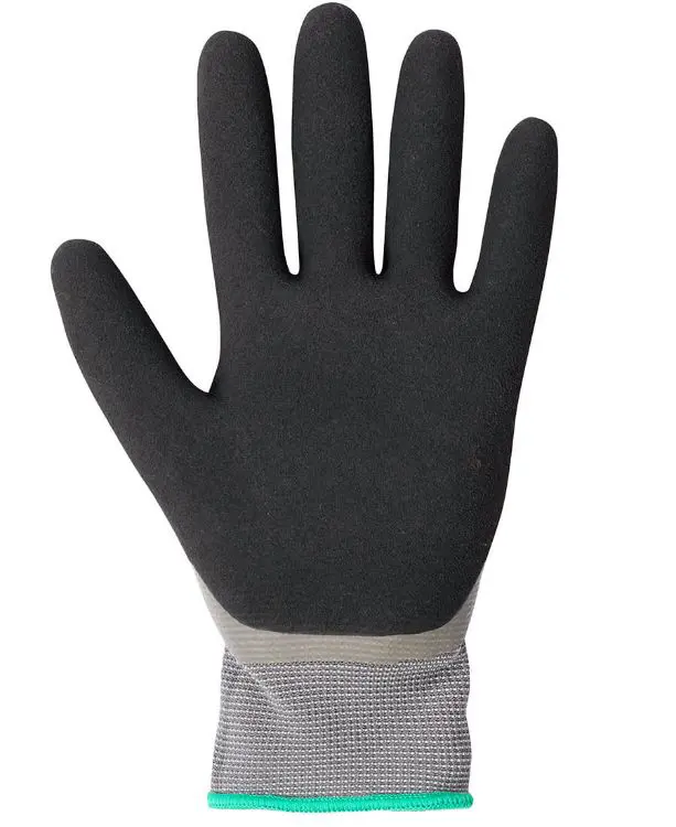 Picture of JB's Waterproof Dbl Latex Coated Glove 5 Pk Grey/Black