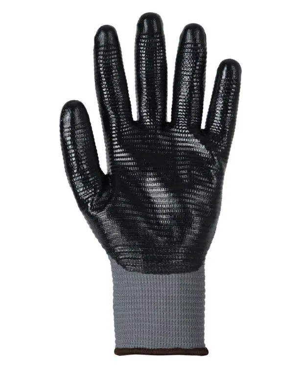 Picture of JB's Nitrile Gripper Glove (12 Pk) Grey/Black
