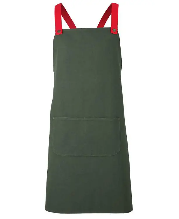 Picture of JB's Cross Back Canvas Apron (Without Strap)
