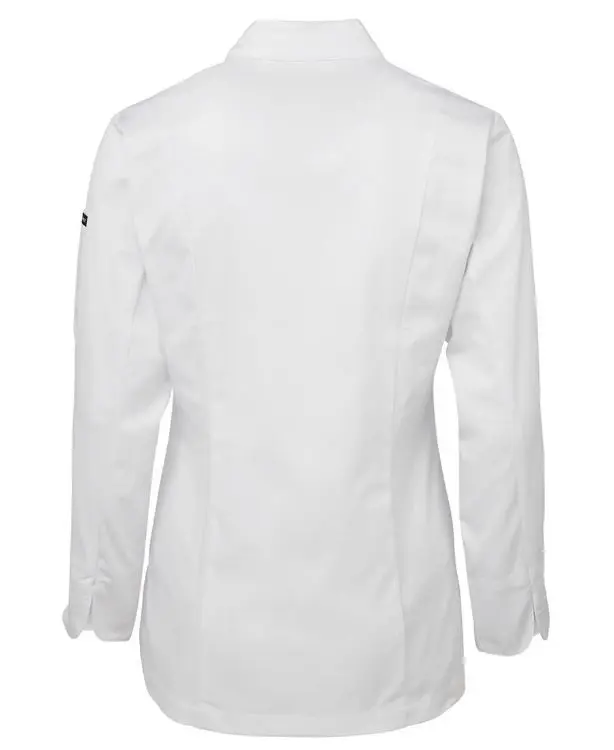 Picture of JB's Ladies L/S Chef's Jacket White