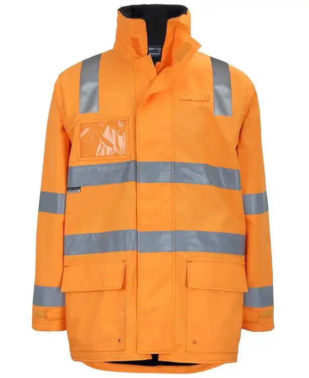 Picture of JB's Aust. Rail D+N Zip Off Sleeve L/Line Jacket Orange
