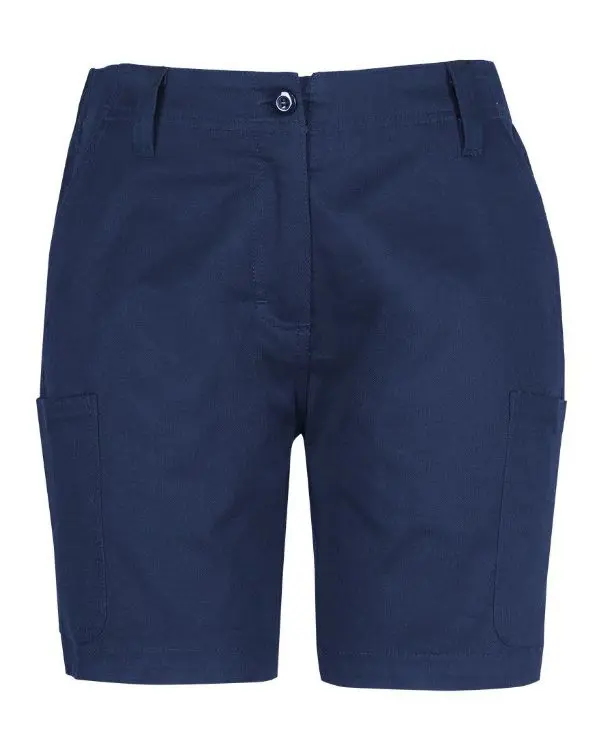 Picture of JB's Ladies Multi Pocket Stretch Twill Short Navy