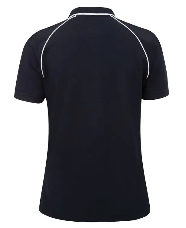 Picture of JB's Ladies Raglan Polo Navy/White