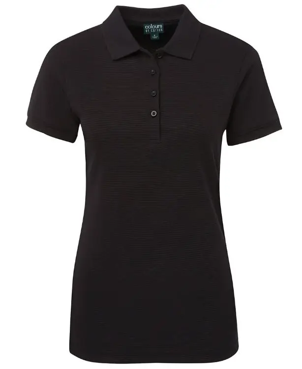 Picture of C of C Ladies Ottoman Polo Black