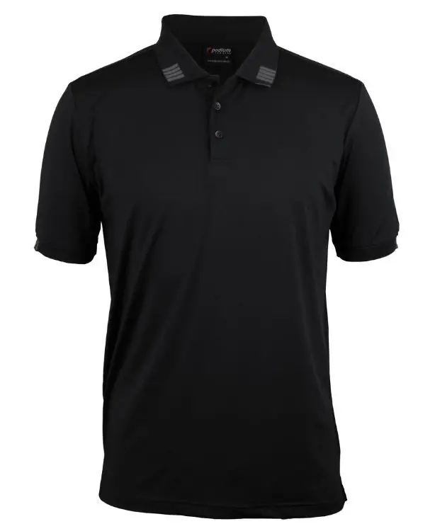 Picture of Podium 4 Stripe S/S Stretch Polo