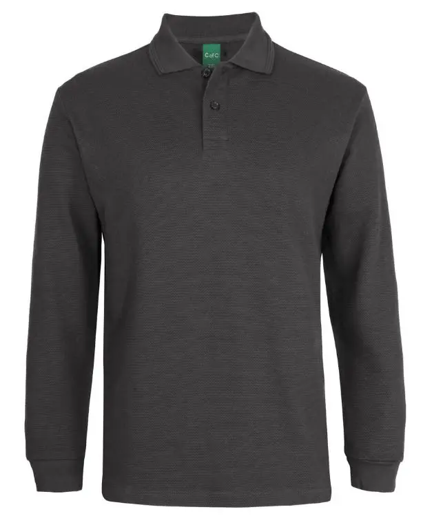 Picture of C of C L/S 320 G Popcorn Cotton Polo