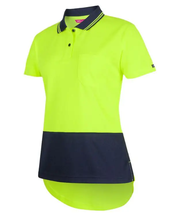 Picture of JB's Ladies Hv S/S Drop Tail Polo