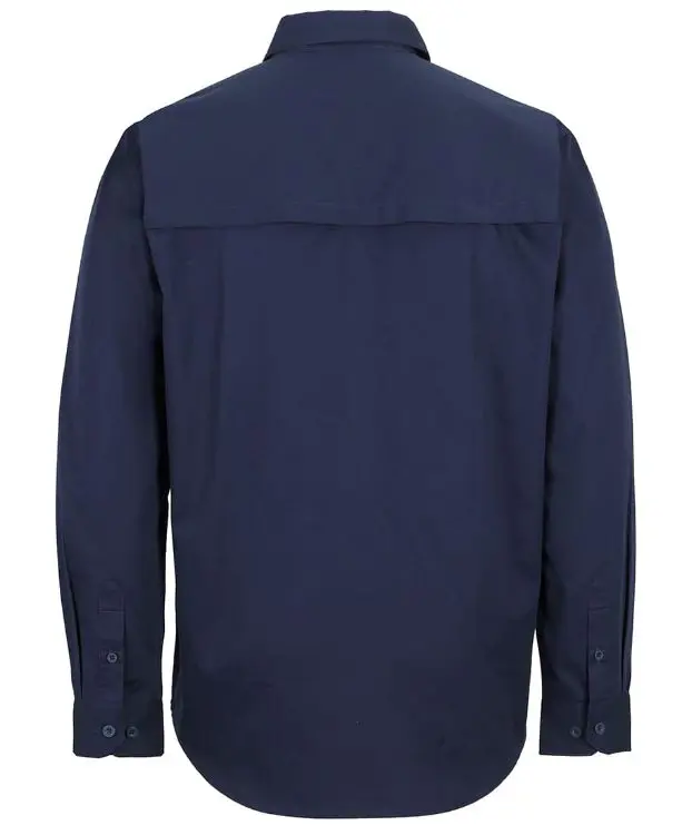 Picture of JB's Close Front L/S 150 G Work Shirt Navy