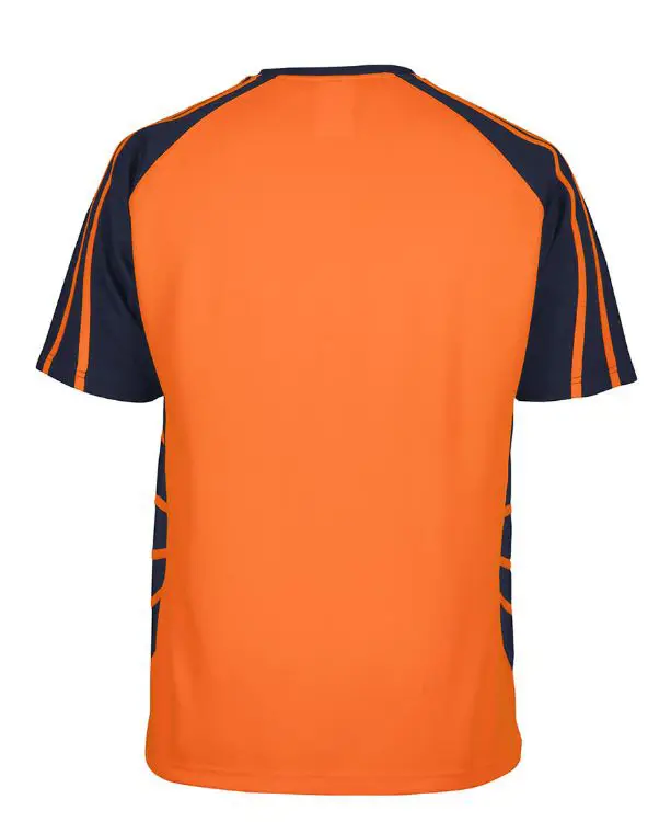 Picture of JB's Hv Spider Tee Orange/Navy