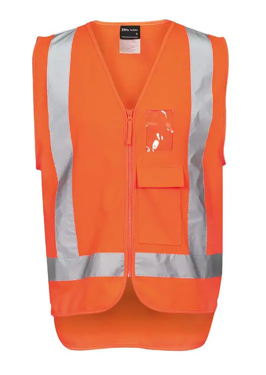 Picture of JB's Hv Zip (D+N) Ttmcw Vest Orange