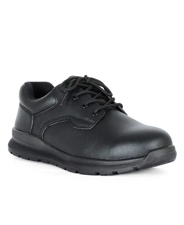 Picture of JB's Microfibre Lace Up Steeltoe Shoe Black