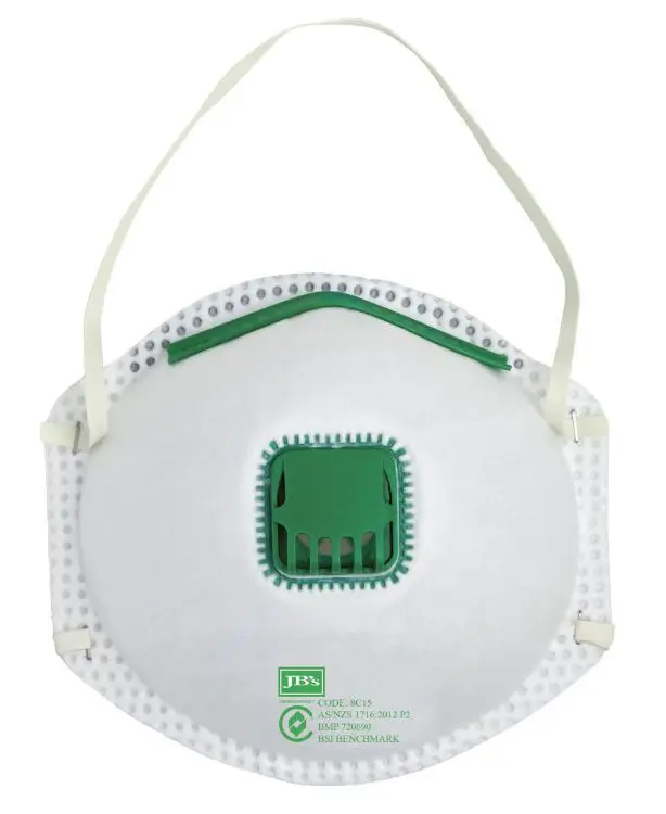 Picture of JB's Blister (3 Pc) P2 Respirator With Valve