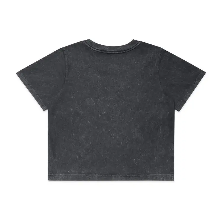 Picture of Wo's Stone Wash Heavy Crop Tee