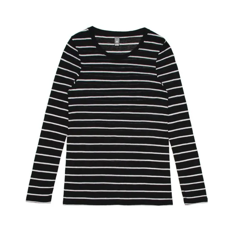 Picture of Wo's Fine Stripe L/S Tee