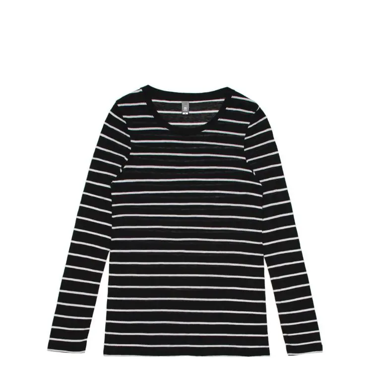 Picture of Wo's Fine Stripe L/S Tee