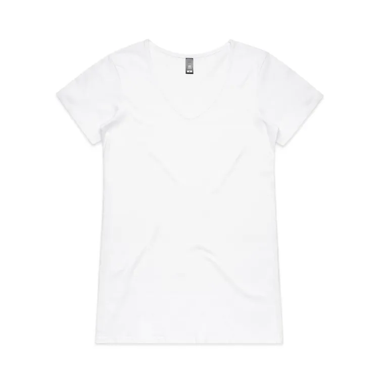 Picture of Wo's Bevel V Neck Tee