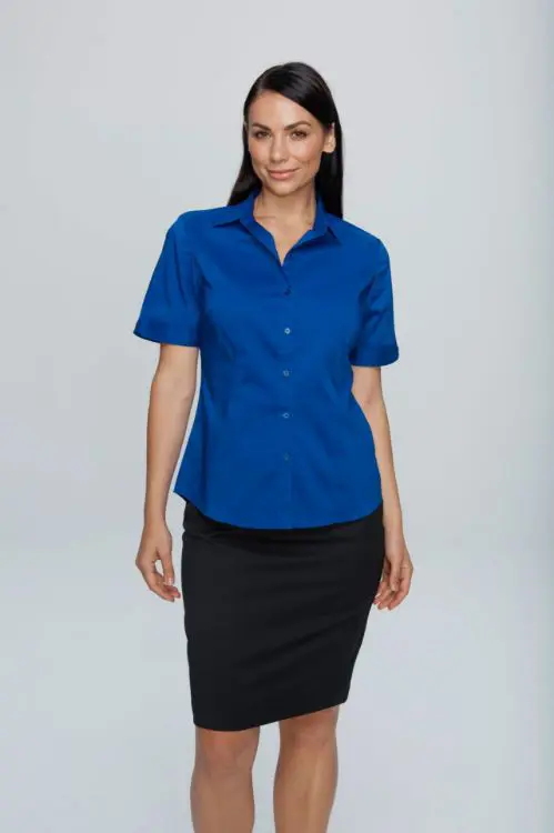 Picture of MOSMAN LADY SHIRT SHORT SLEEVE RUNOUT