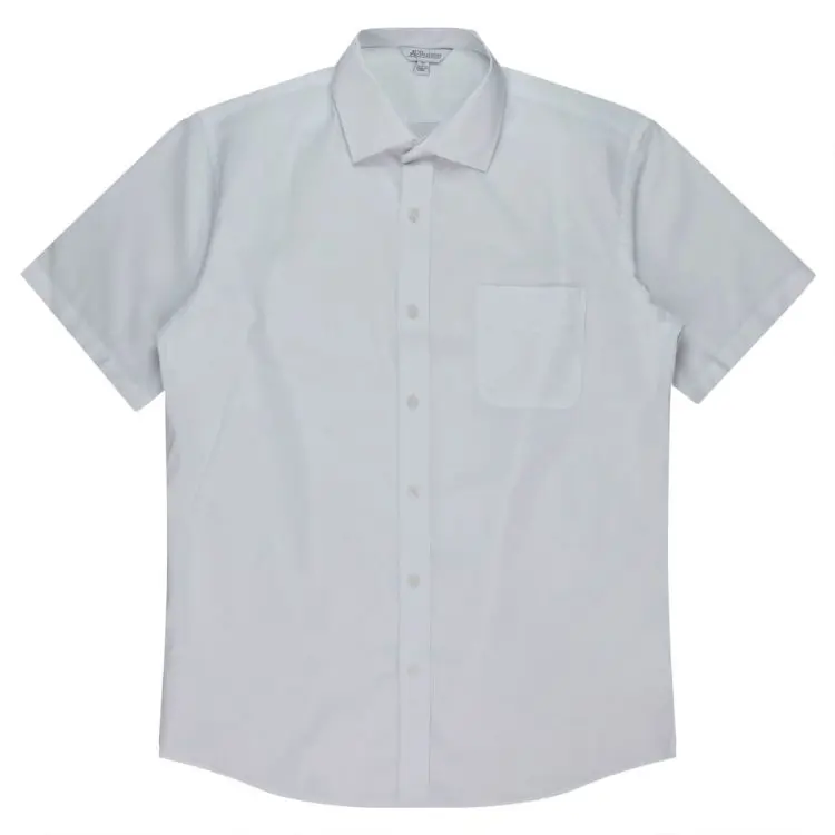 Picture of MOSMAN MENS SHIRT SHORT SLEEVE RUNOUT