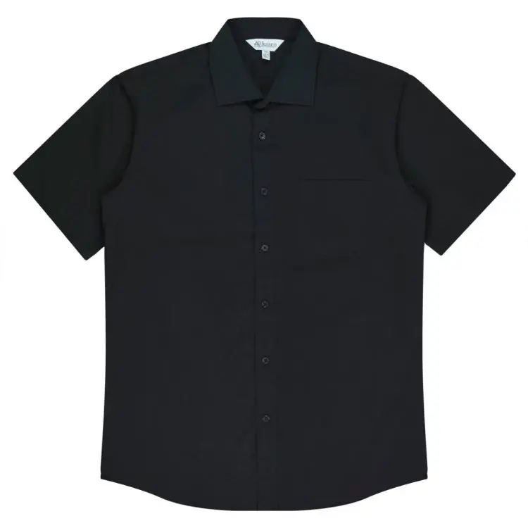 Picture of MOSMAN MENS SHIRT SHORT SLEEVE RUNOUT