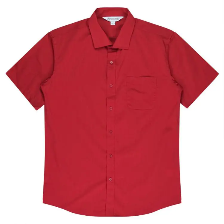 Picture of MOSMAN MENS SHIRT SHORT SLEEVE RUNOUT