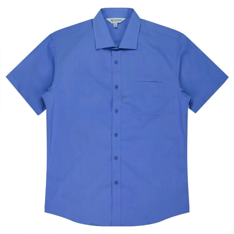 Picture of MOSMAN MENS SHIRT SHORT SLEEVE RUNOUT