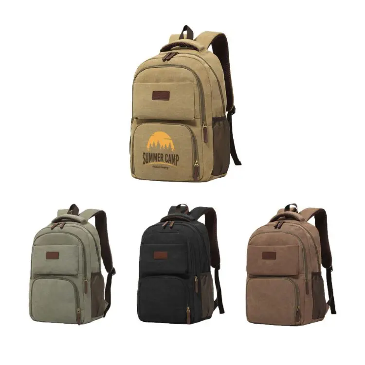 Picture of Canvas Laptop Backpack