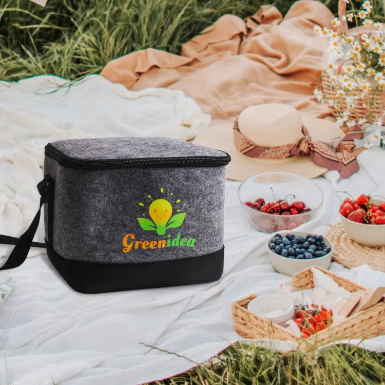 Picture of Felt material Cooler Bag