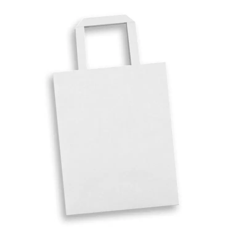 Picture of Medium Flat Handle Paper Bag Portrait