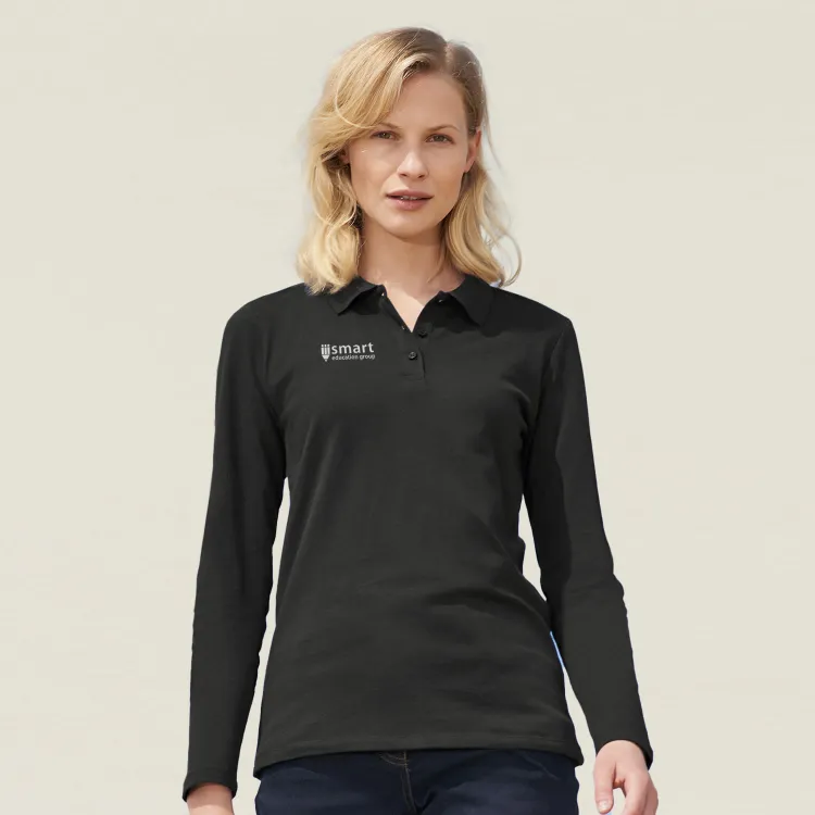 Picture of SOLS Perfect Women's Long Sleeve Polo