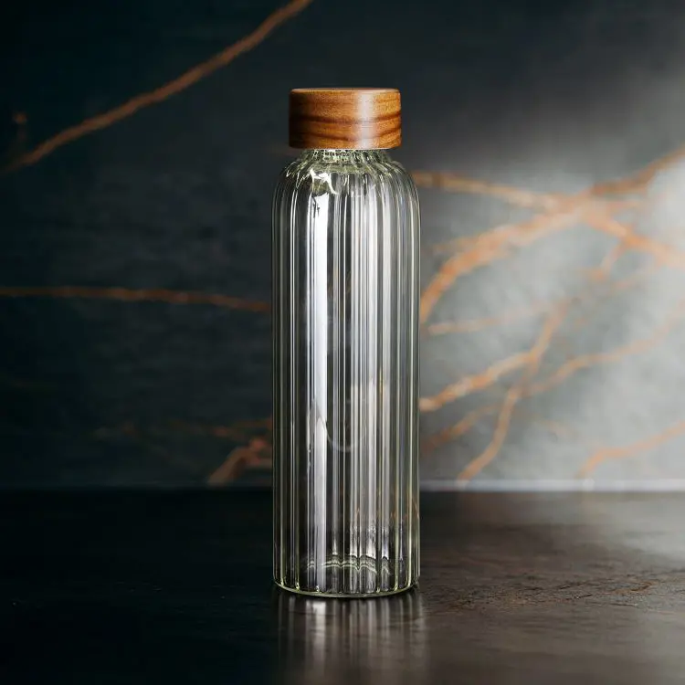 Picture of Keepsake Linear Glass Drink Bottle