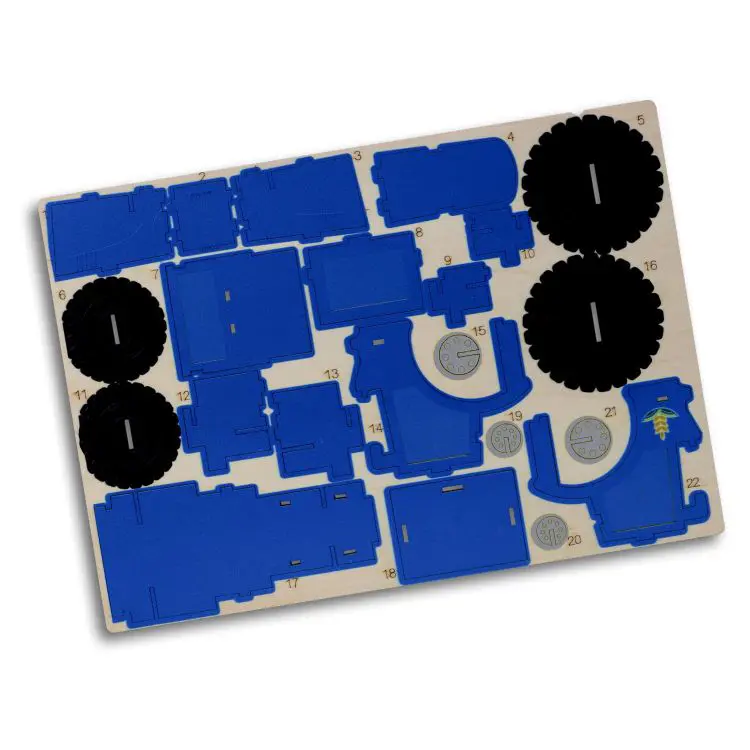 Picture of BRANDCRAFT Tractor Wooden Model