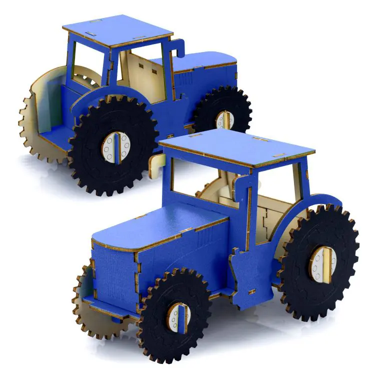 Picture of BRANDCRAFT Tractor Wooden Model
