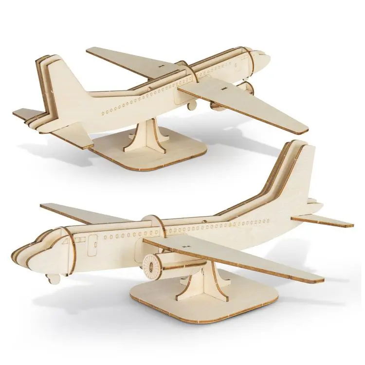 Picture of BRANDCRAFT Jet Plane Wooden Model