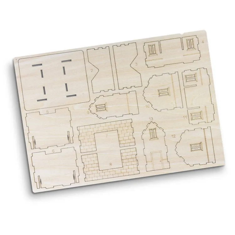 Picture of BRANDCRAFT House Wooden Model