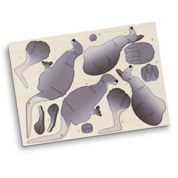 Picture of BRANDCRAFT Kangaroo Wooden Model