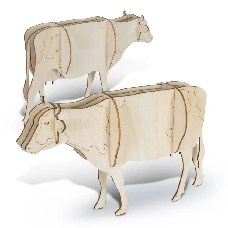 Picture of BRANDCRAFT Cow Wooden Model