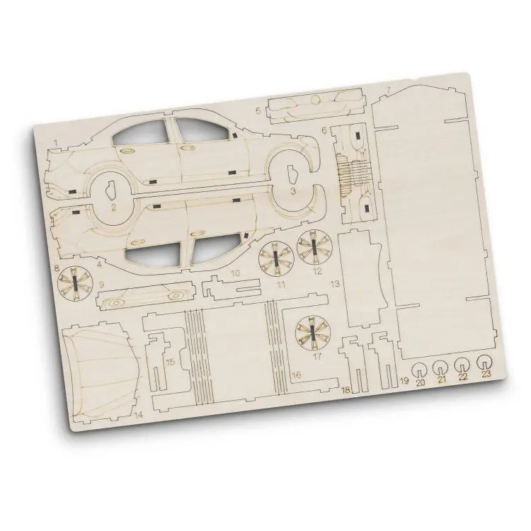 Picture of BRANDCRAFT Sedan Car Wooden Model