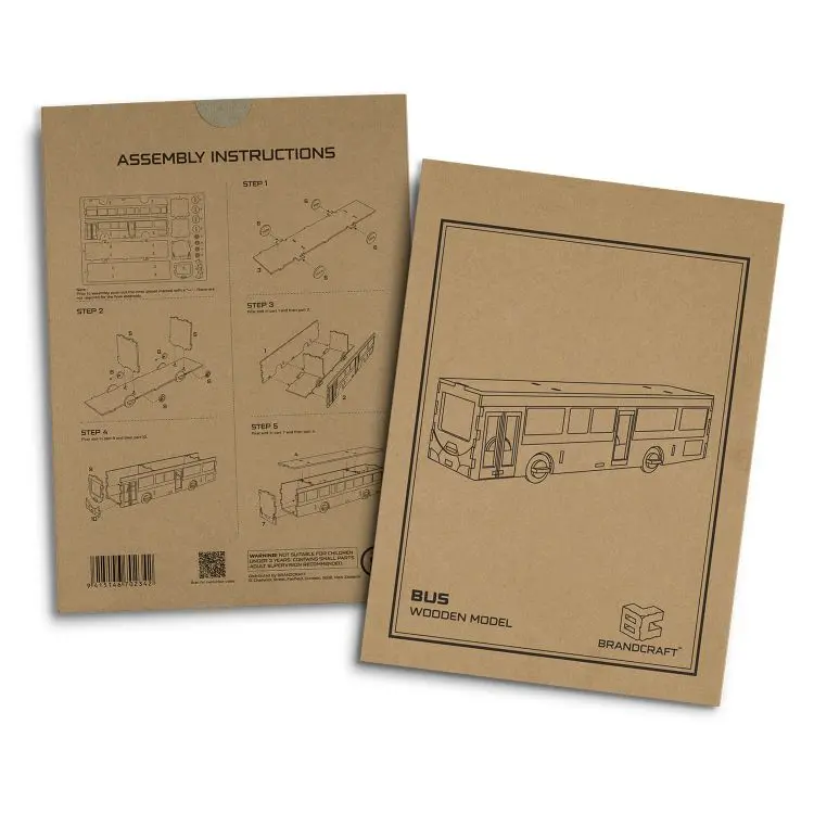 Picture of BRANDCRAFT Bus Wooden Model